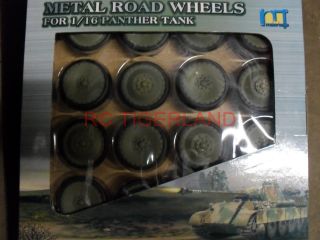 Long 1 16 Scale Old Version Panther Tank Metal Road Wheels Kit