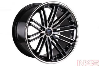 Audi A7 Rohana RC20 Machined Deep Concave Staggered Wheels Rims