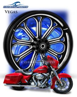 Coastal Moto Vegas DS Custom Motorcycle Wheels Harley Fatboy PM