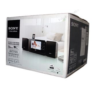 New Factory Sealed Sony WHG SLK1i Mini Hi Fi Stereo System (Black