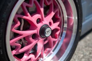 OG Sakura 15x8 4x100 25 Offset Pink Honda Acura Wheels Rims