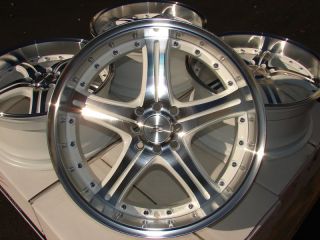 White Effect Wheels Integra Elantra Prelude Civic CL 4 Lug Rims
