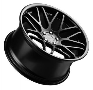 19 Vertini Magic Wheels Black Concave BMW 3 Series Staggered