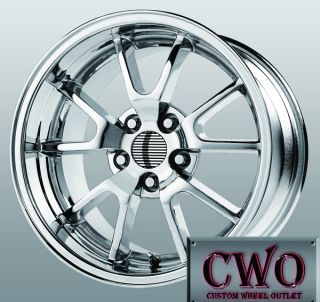17 Chrome Replica FR500 Wheels 5x114 3 5 Lug Mustang Crown Vic