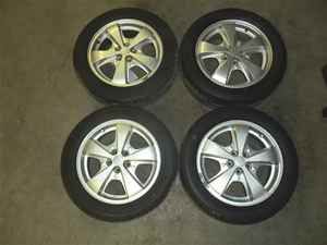 2000 2002 Chevy Cavalier 16x6 Alum Wheels Rims Tires