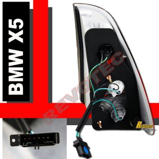 00 01 02 03 BMW x5 E53 Halo Rims LED Strip R8 Projector Headlights