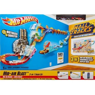 Hot Wheels Wall Tracks Mid Air Blast Buildup Bonus Set 
