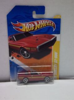 2011 Hot Wheels Red 69 ford Shelby Mustang GT 500 5 SPOKE VARIANT #21