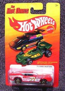 Hot Wheels The Hot Ones 71 Ford Mustang Redline Treasure Hunt Chase