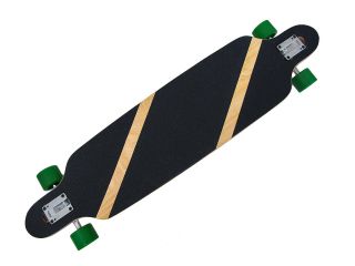 42 inch Drop Through Complete Longboard Speed Skateboard Skull Graphic