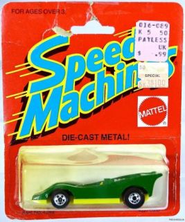 HOT WHEELS AMERICAN VICTORY SPEED MACHINES #4227 MINT COND 1982 GREEN