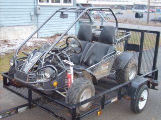 GT200 Go Kart 2 Extra Tires Mounted on Rims Runs Great