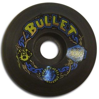 Santa Cruz Bullet Skateboard Wheels 63mm 92A Black
