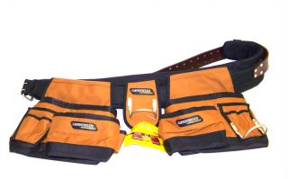 Carpenters Tool Pouch 2 Bags 19 Pockets