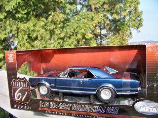 18 HWY61 1967 Olds 442 Midnight Blue Modified With Center Line Wheels