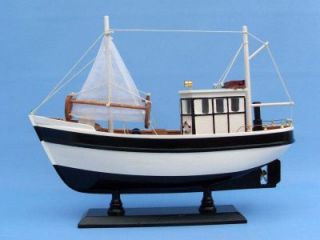 Mr Shrimp 16 Scale Fishing Boat Replica Nautical Decor