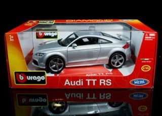 Audi TT RS Bburago Diamond Collezione 1 18 Silver