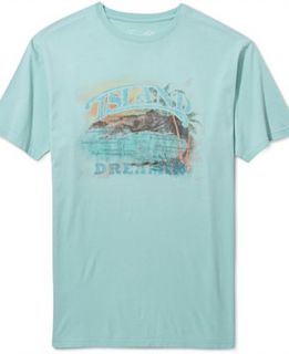 Tasso Elba Shirt, Island Linen Blend Horizontal Stripe Shirt