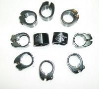 You are buying a lot of 10 brand new Maurice Mongoose seat clamps.