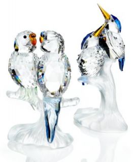Swarovski Feather Friends Budgies   Collectible Figurines   for the
