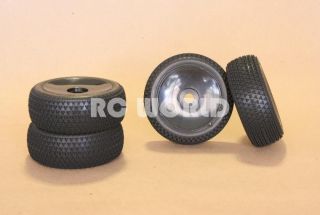 RC 1 8 Car Buggy Truck Tires Wheels Rims Package Dish