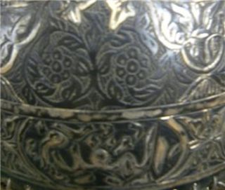 Old Indo Persian Battle Warrior Helmet Melon Cut Calligraphy God