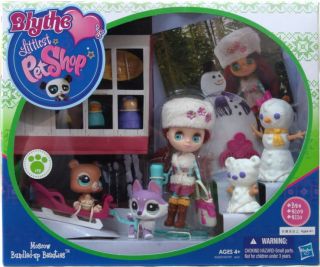 Blythe Loves s Littlest PetShop Moscow Bundled up Beauties LPS # B24