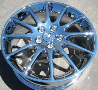 Stock 4 Factory 18 GM Cadillac STS cts DTS Chrome Wheels Rims
