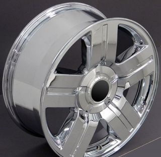  Chrome Texas Wheels Goodyear 275 55 20 LS2 Tires Rims Fit Chevy GMC