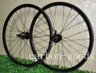 25mm MTB Carbon Clincher Wheels 3K Glossy Finish Mountain Bike 26 MTB