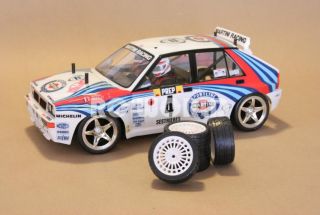 Tamiya 1 10 RC Lancia Martini Racing Rally Car RTR Mint