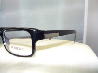Academic P5005 Mens Black Eyeglass Frame