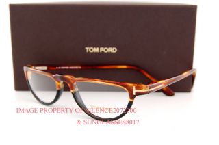 New Tom Ford Eyeglasses Frames 5117 56A Havana Black