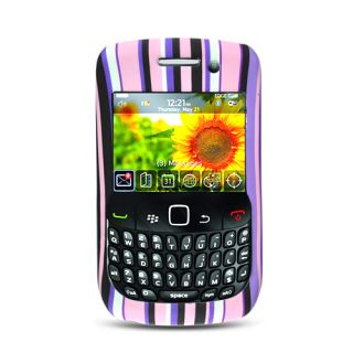 For Blackberry Curve 8520 8530 9300 Hard Case Stripe