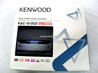 Kenwood KAC 8105D Class D Mono Power Amplifier 1000W