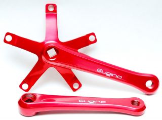 Sugino SG75 114 Crank Arms Red 175mm Brand New