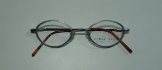 New Perry Ellis 148 3 Trendy Ruthenium Silver Eyeglass Glasses Frame