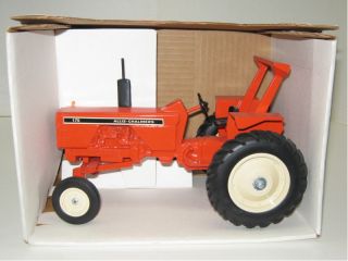is a 1/16 ALLIS CHALMERS 175 ROPS wide front tractor with diecast rims