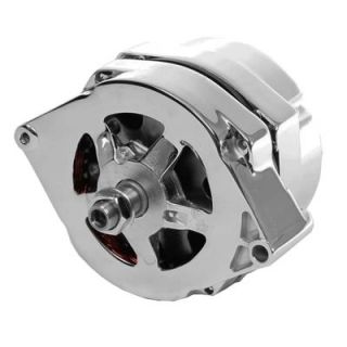 March Performance Alternator 140 Amps Chrome Plated 12V GM 10SI Case