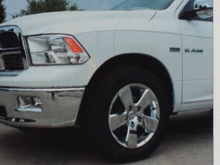 NEW SET OF CHROME SKINS FOR 09 10 DODGE RAM 1500 WITH 20 ALLOY WHEELS