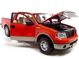 2006 Ford F 150 Lariat Red 1 18 Diecast Model