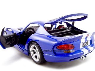 Brand new 118 scale diecast model of 1996 Dodge Viper GTS die cast