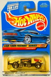 HOT WHEELS Lot of 5 MOC cars Hot Rod – Car Toon – Snack Time
