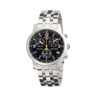 Tissot PRC 200 Mens Stainless Steel Case Chronograph Date Watch T17 1