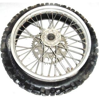 96 KTM KTM360 360 Rear Tire Wheel Rim Sprocket Hub 19