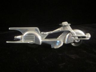 Space Patrol Super Cycle Nickel Plated Futuristic Space Deco