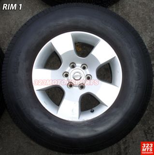 16 Used Nissan Truck 6LUG Wheels Uniroyal Tires