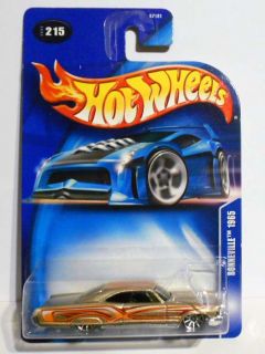 Hot Wheels 2003 215 Bonneville 1965 w P R Tampo on Roof Mint on Card