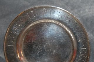 Shreve Co Sterling Silver Plate Arts Crafts Style