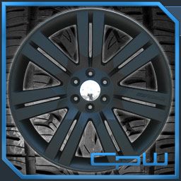 NEW CHEVY SUBURBAN 24 WHEEL & TIRE PACKAGE FLAT BLACK TAHOE AVALANCHE